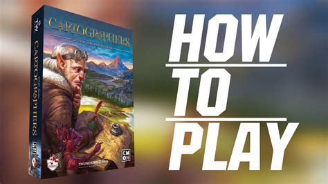 Bgn บอร์ดเกมไนท์ Cartographers นักเขียนแผนที่แห่งนาลอส How To Play