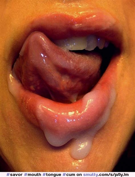 Mouth Tongue Cum Cumshot Cuminmouth Cumonface Taste