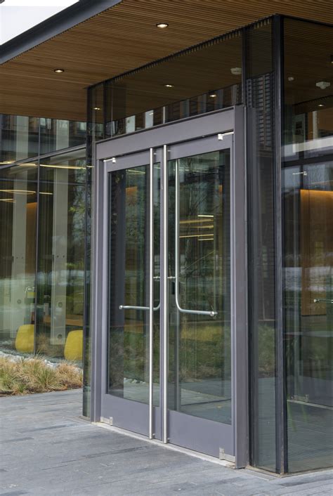 Press Ellison Balanced Doors Complete Amherst Colleges New Science