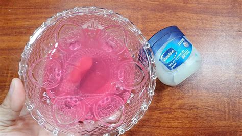 Diy Water Vaseline Slime No Glue No Borax Youtube