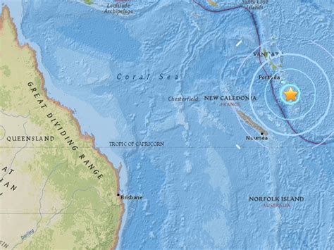 Vanuatu Earthquake Powerful 64 Magnitude Quake Hits Off Pacific