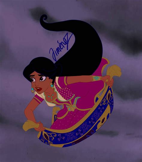 Jasmine Carpet Chase By Syrma Deathwhisper On Deviantart Disney Fan