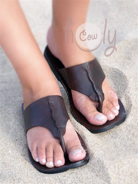 handmade brown leather sandals womens sandals leather etsy