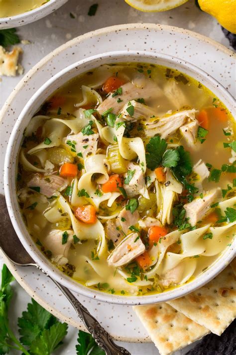 Heat oil in a large pot over medium heat. Instant Pot Chicken Noodle Soup - Cooking Classy