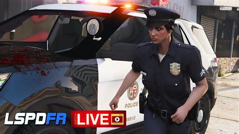 Gta 5 Lspdfr Live 🔴 Lapd Female Patrol Youtube