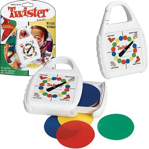 Twister Carabiner Travel Game Basic Fun Twister Games At