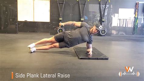 Side Plank Lateral Raise Youtube