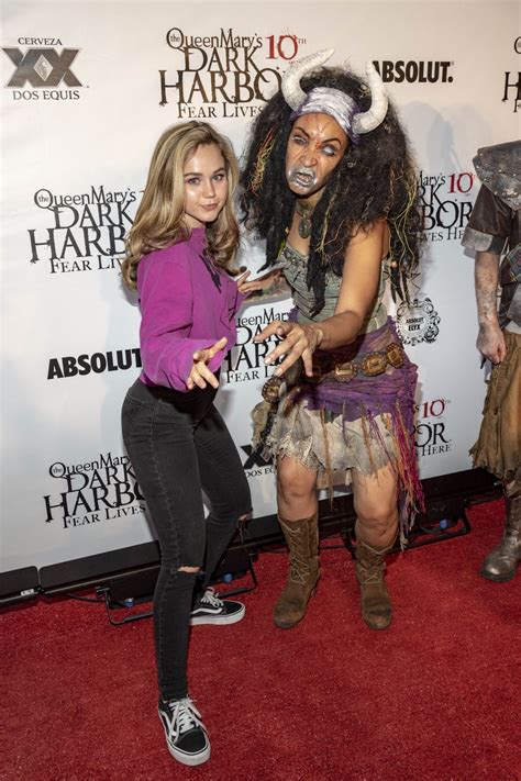 Brec Bassinger At Queen Mary’s 10th Annual Dark Harbor Media And Vip Night In Long Beach 09 26