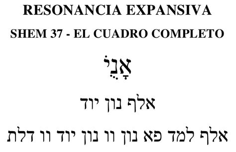 Kabbalah y Torah en Expansión SHEM 37 DEL 1 AL 5 DE TISHRÉ