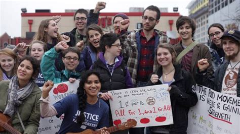 Students Mobilize Against Wendys For Farmworkers Rights