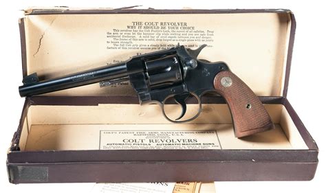 Colt Officers Model Revolver 38 Rock Island Auction