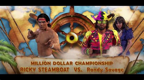 Ricky Steamboat Vs Macho Man Randy Savage Million Dollar Championship