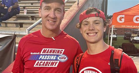 Qb Attends Manning Passing Academy In Todays Daily Sun The Villages Daily Sun