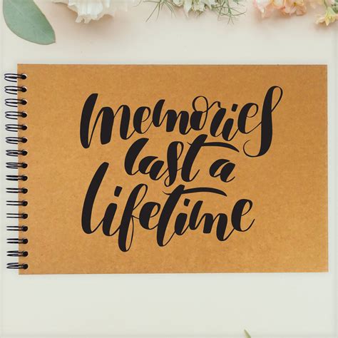 Memories Last a Lifetime A3/A4/A5 Scrapbook Photo Album | Etsy