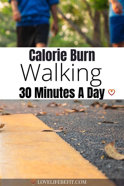 How Many Calories Burned Walking For 30 Minutes