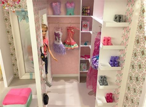 walk in closet diy doll closet doll furniture plans diy barbie furniture