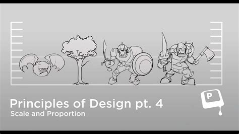 Principles Of Design Scale And Proportion Youtube