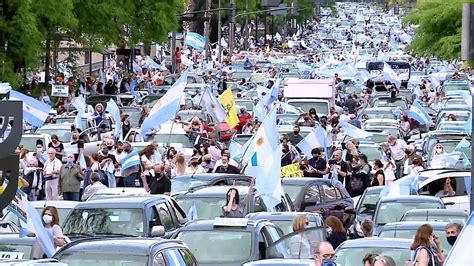 Argentina Thousands Join Major Anti Government Protest In Buenos Aires Video Ruptly