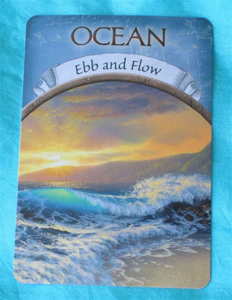 Oracle Card For Thursday Ocean Ebb And Flow Daily Tarot Girl