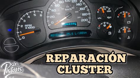 Como Reparar Cluster Chevrolet Cuadro De Instrumentos Tahoe Silverado