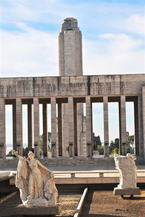 Hauptturm Der Monumento A La Bandera In Der Stadt Rosario