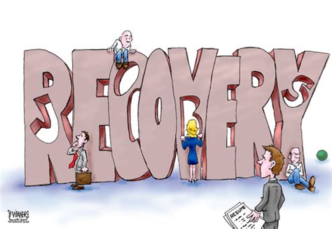 Recovery Minus Jobs By Karlwimer Business Cartoon Toonpool