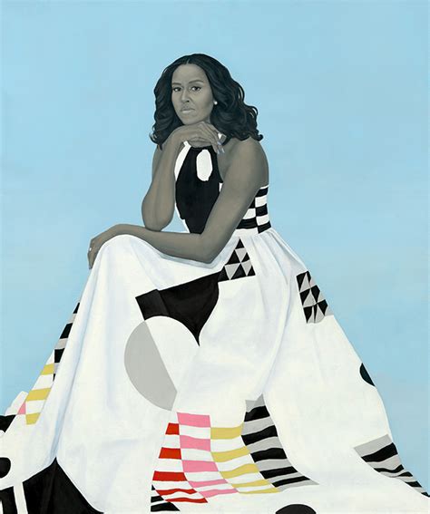 Former First Lady Michelle Obama By Artist Amy Sherald National