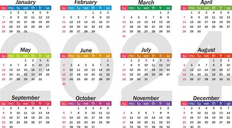 Premium Vector Calendar 2024 Yearly Week Starts On Sunday With Black