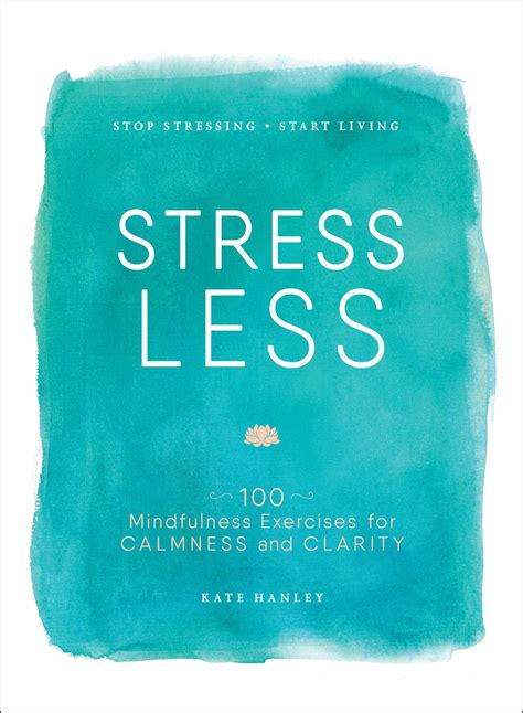 Stress Less Book By Kate Hanley Official Publisher Page Simon