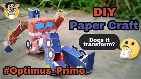 Papercraft Optimus Prime Truck