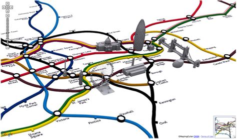 London Underground Map Reinterpreted