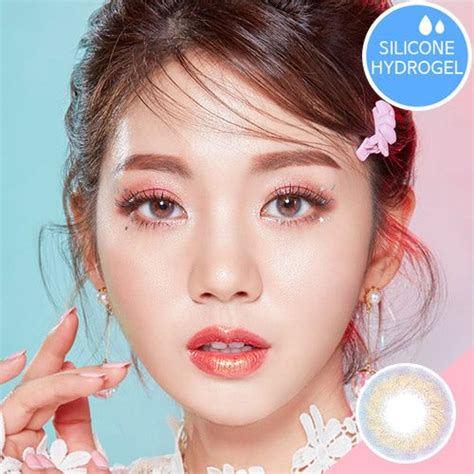 Lens Town Tintbling Unicorn Brown Colored Contact Lense Silicone Lens