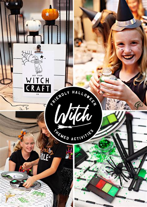 A Modern Witch Inspired Halloween Party Hostess With The Mostess