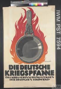 Die Deutsche Kriegspfanne Das Kriegserinnerungszeichen Der Deutschen