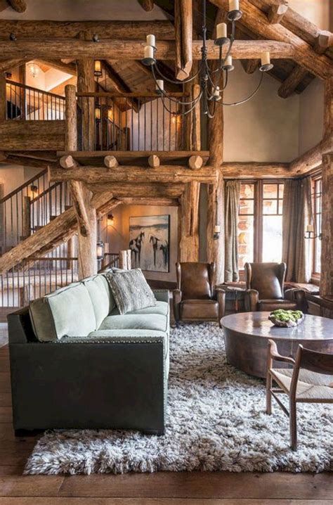 49 Superb Cozy And Rustic Cabin Style Living Rooms Ideas — Freshouz