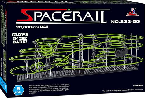 Spacerail Glow In The Dark 30000mm Rail Roller Coaster