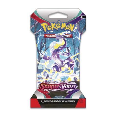 Pokémon Tcg Scarlet And Violet Sleeved Booster Pack 10 Cards Pokémon