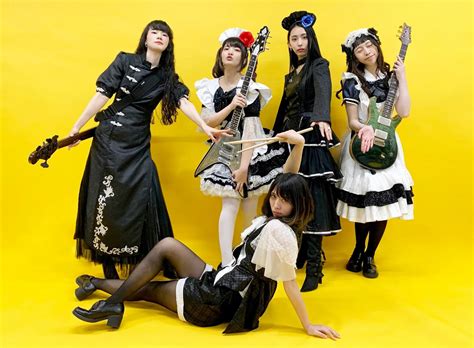 Female Artists Music Japanese Girl Band Rush Band Maid Uniform Riot