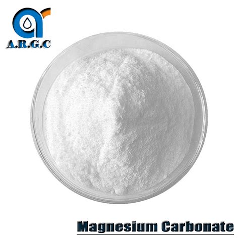 Wholesale Pure Food Grade Magnesium Carbonate Price Magnesium Carbonate Powder Cas 13717 00 5