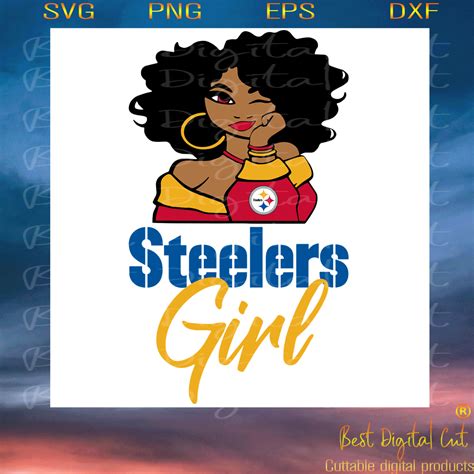 Steelers girl svg,svg, Steelers logo svg,nfl girls svg,football svg,nf - Best Digital Cut
