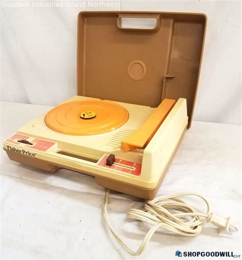 Vintage Fisher Price Vinyl Player Music Box