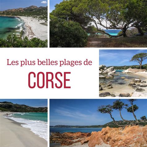 21 Plus Belles Plages De Corse Avec Photos Best Vacation Images