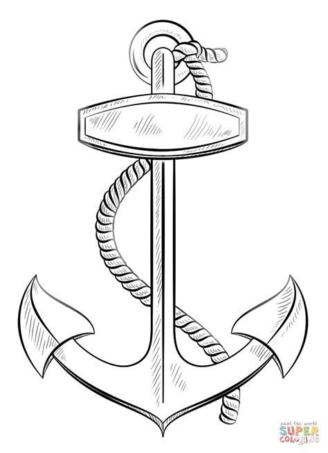 Free Printable Anchor Coloring Pages Printable Word Searches