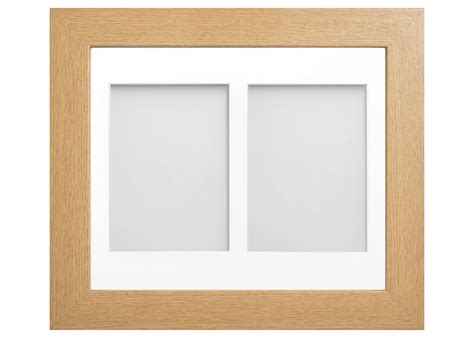Watson Multi Aperture Beech 12x10 Frame With White Mount Cut For Image