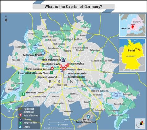 Search and share any place. Map of Berlin City, the capital of Germany - Answers