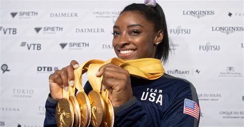 Michael's insta stories featured humour being aimed at simone's. Simone Biles Wins 25th Medal to Break Record at World Championships | Fanbuzz