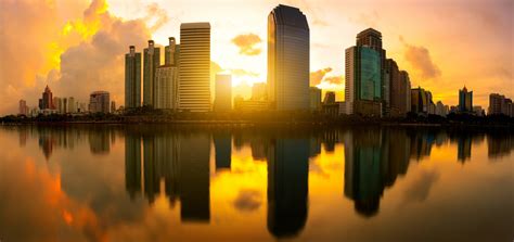 Photography Architecture City Cityscape Clouds Reflection Sunset