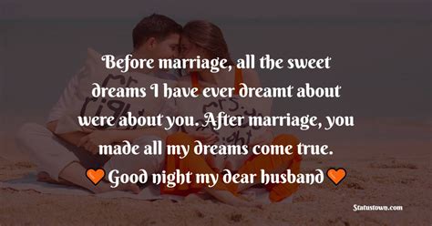 Before Marriage All The Sweet Dreams I Have Ever Dreamt About Were