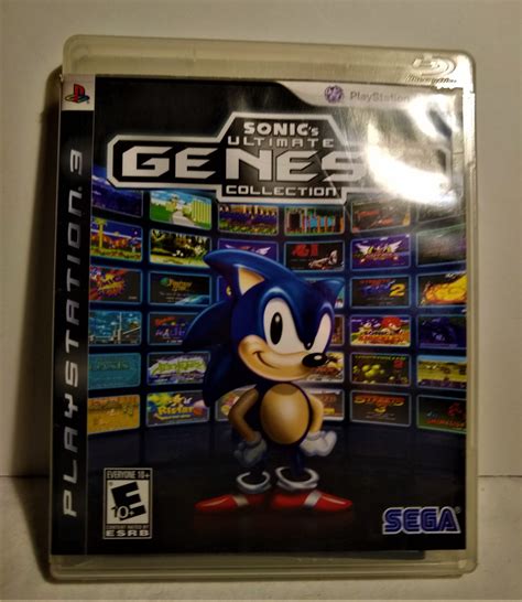 Sonics Ultimate Genesis Collection Ps 3 Game Wpamphlet Pre Owned