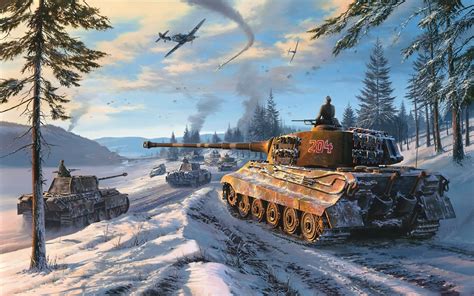 Military Tank Hd Wallpaper By Nicolas Trudgian